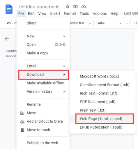 Your zipped folder has an images section – enjoy! Open the Google Doc or Slide that contains the images you want to save. Navigate to the top-left corner of the screen and click on the “File ...